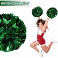 thumbnail image 3 of Lovecheer 2PCS Metallic Pom Poms Cheerleading with Baton Handle Cheer Pompoms for Kids Adults Team Sports Spirit Party Cheering, 3 of 10