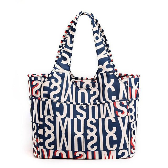 Tote Bag for Women Fashion Large Tote With Zipper Multi-function Shoulder Handbag for Travel Work School Waterproof