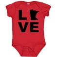 thumbnail image 3 of Inktastic Love Minnesota Boys or Girls Baby Bodysuit, 3 of 5