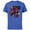 Royal Heather, variant on Marvel Guardians of the Galaxy Volume 3 Cosmic Team - Short Sleeve Cotton T-Shirt for Adults - Customized-White