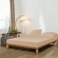 thumbnail image 2 of Subrtex Bed Sheets Wrinkle Resistant Premium Microfiber Deep Pocket Fitted Sheet, Khaki, Full, 2 of 7