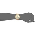 thumbnail image 2 of Reloj Nine West en tono dorado con correa de color caramelo para mujer, 2 of 3