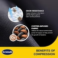thumbnail image 3 of Dr. Scholl's Compression Hand Gloves for Pain Relief & Support with Copper-Infused Fabric (L/XL), Black, 3 of 7