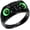 Black Green, variant on 10MM Unisex Stainless Steel Vintage Gothic Demon Eye Owl Biker Ring with Gemstone Eyes