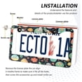 thumbnail image 5 of 2Pcs License Plate Frames Easter Eggs Universal Aluminum License Plate Holder Cover Rust-Proof Car Tag Frame with Screw Caps Home Decor, 5 of 7