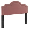 thumbnail image 2 of Modway Belinda Performance Velvet Full/Queen Headboard in Dusty Rose, 2 of 9