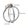 thumbnail image 3 of 1pc Erotic Handcuffs for Women - Rose Gold Cross Design - BDSM Bondage Supplies for Flirting and Alternative Play, 3 of 4