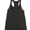 thumbnail image 2 of TRULY MADLY DEEPLY Womens Fun Fun Fun Racerback Tank Top, Grey, Small, 2 of 2