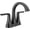 Matte Black, variant on Delta 2562LF-MPU Lineax 1.2 GPM Centerset Bathroom Faucet - Chrome