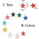 thumbnail image 2 of 45 colgantes de estrella en 9 colores, pequeños dijes de esmalte para collares, pulseras, pendientes y creación de bisutería., 2 of 8