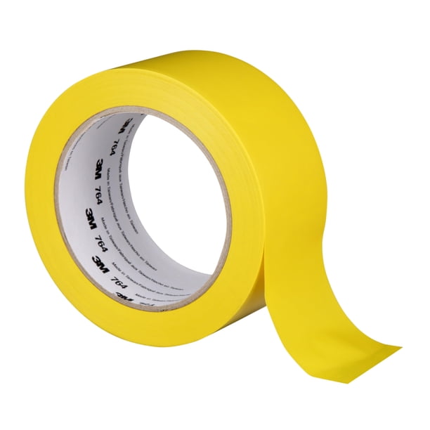 Cinta adhesiva 3M Vinyl 764 amarilla de 2 cm x 33 m