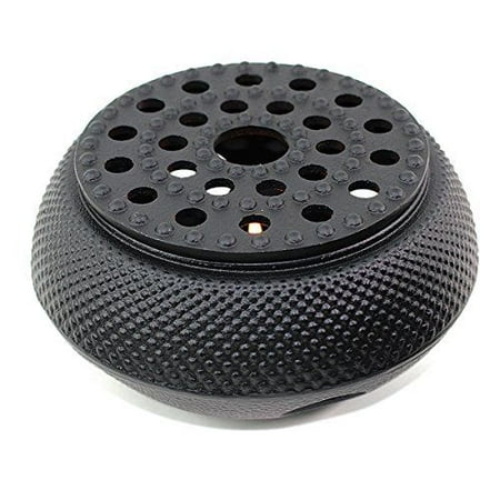Black Hobnail Small Dot Japanese Cast Iron Tetsubin Teapot Warmer
