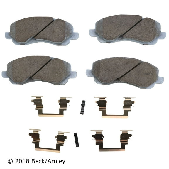 BeckArnley 085-6656 Premium Asm Pads W / Hardware