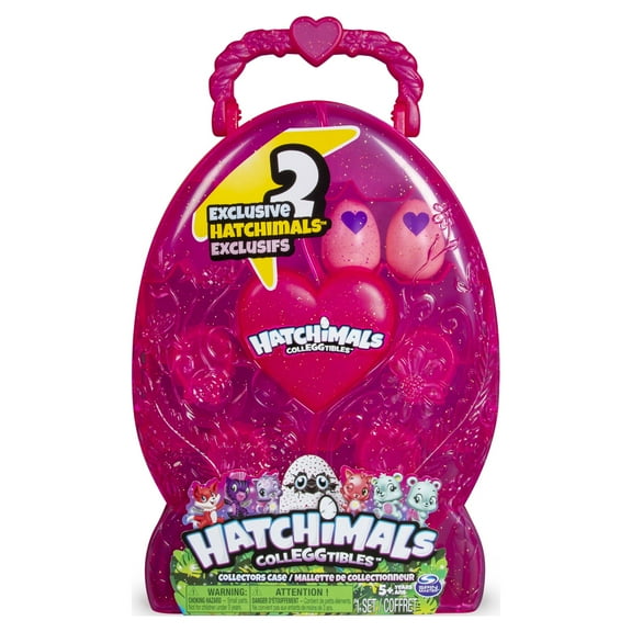 Hatchimals CollEGGtibles, Collector’s Case with 2 Exclusive Hatchimals CollEGGtibles, for Ages 5 and Up