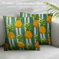 thumbnail image 3 of HENGT Hello Summer Pineapple Pillow Cover Hot Pink Flamingo Tropical Leaf Pillowcases Jungle Flower Decorative Pillow Cases for Outdoor Indoor Home Bedroom Sofa, 3 of 5