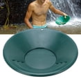 thumbnail image 1 of Gold Pan, Gold Sieve Tray Gold Panning Tool Round Sifting Classifier Gold Accessory With 90 Shallow Groove For Creeks For Rivers For Mountainous Areas, 1 of 8