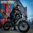 thumbnail image 2 of Efunkeep K6-T Electric Mountain Bike for Adults – 3000W Peak Dual Motor 20" Fat Tire E-Bike, 48V 15Ah Battery 32MPH, UL2849 Certified Off-Road Ebike (Black), 2 of 7