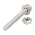 thumbnail image 3 of M3x25mm Tornillo de cabeza plana Phillips de acero inoxidable 304 con tuerca y arandela 25 juegos, 3 of 3