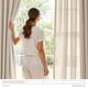 thumbnail image 4 of Cortinas para Closet Jinchan Mezcla de Lino Avena 160x160cm 2 Paneles, 4 of 6