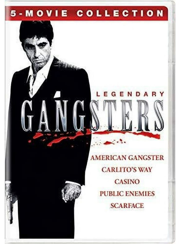 Legendary Gangsters: 5-Movie Collection (American Gangster/Carlito'sWay/Casino/Public Enemies/Scarface) (DVD)