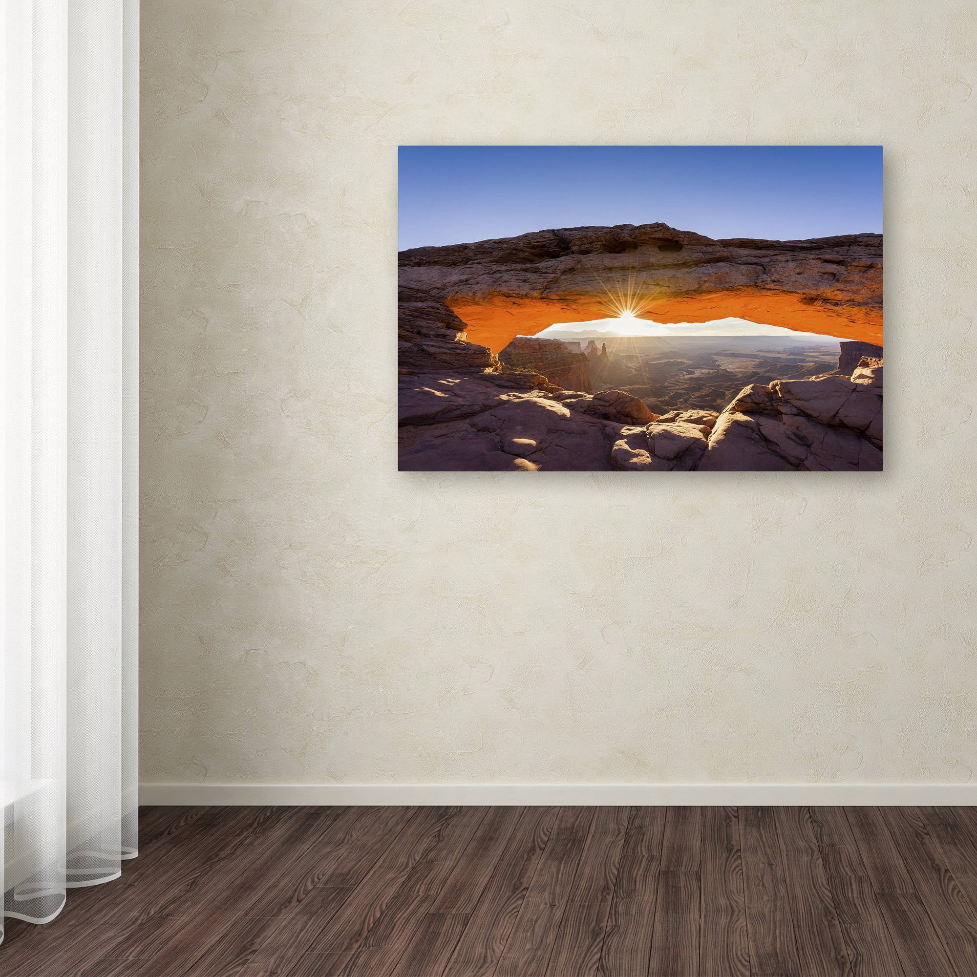 Trademark Fine Art "Lighted Frame" Canvas Art by Michael Blanchette Photography