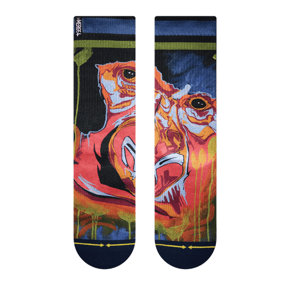 Taylor Reinhold Gorilla Graffiti Crew Socks