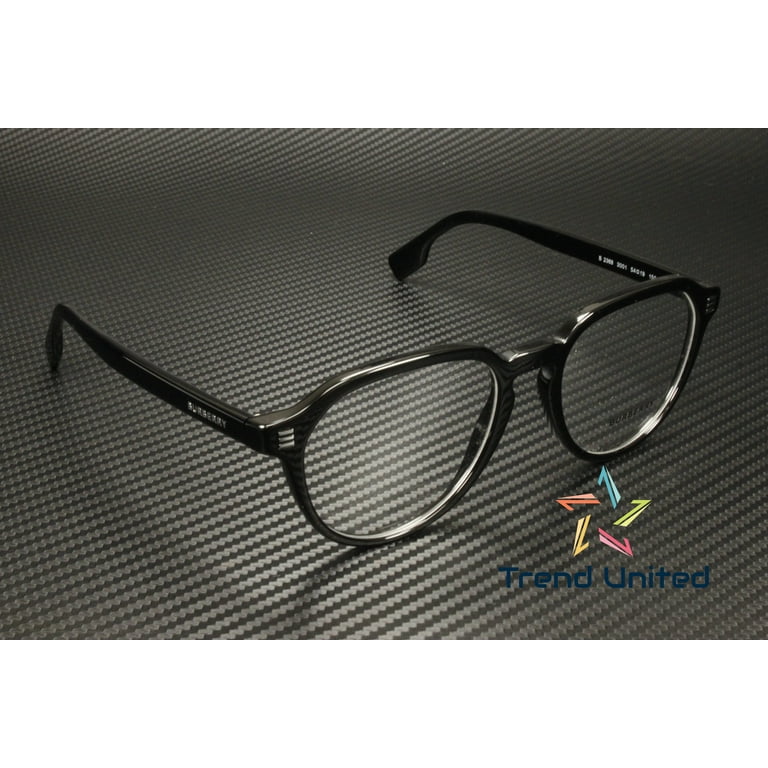 BURBERRY BE2368 3001 Archie Black Demo Lens 54 mm Men's