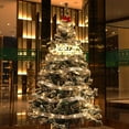 thumbnail image 4 of A Led Ribbon Christmas Lights Battery Powered String Lights For Christmas Tree Party Decor Indoor Outdoor 16.4 Feet Silver Warm White, 4 of 9