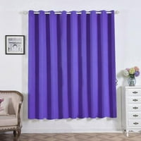 Purple Blackout Curtains Walmart Com