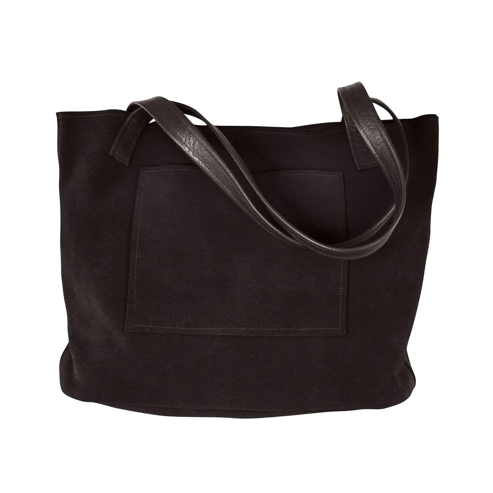 ArtMinds Black Suede Split Leather