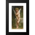 thumbnail image 2 of William Bouguereau 11x18 Black Modern Framed Museum Art Print Titled - L'Amour Pique (1894), 2 of 5