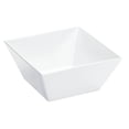thumbnail image 3 of Cal-Mil SR262 White 4 Quart Square Melamine Bowl, 3 of 3