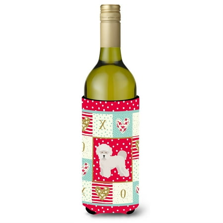 

Bichon Fris #2 Love Wine Bottle Hugger CK5814LITERK