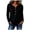 Black, variant on WUSUOWEI Women'S Sweatshirts V-Neck Knitted Blouse Long Sleeve Loose Front Design Womens Casual Daily Top XXL