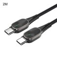 thumbnail image 1 of Laptop PD 2.0 Cable de carga rápida Reemplazo de cable de sincronización de datos bidireccional tipo c para Macbook, Negro, 2m Inevent EL5300-04, 1 of 7
