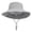 Z03 Grey, variant on Toddler Hat,Kids Hats for Outdoor Cartoon Bear Ears Wide Brim Fisherman Hat for 0 6 Years Adjustable Drawstring for Comfort And Style During Summer Activities,Kids Hats,Light Gray,2-4 Years