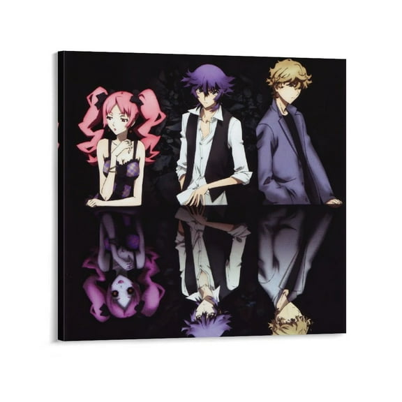 Japen Supernatural Suspense Manga Shiki Anime Girl Poster Art Poster Canvas Painting Decor Wall Print Photo Gifts Home Modern Decorative Posters 16x16inch(40x40cm)