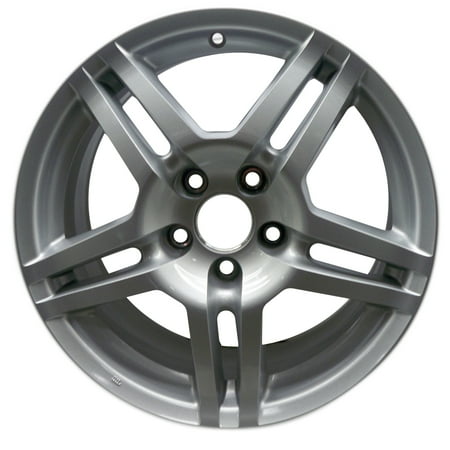 2007-2008 Acura TL  17x8 Aluminum Alloy Wheel, Rim Sparkle Silver Full Face Painted -