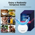 Fairywill Teeth Whitening Kit with LED Light , 28 White strips for