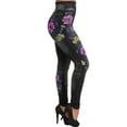 thumbnail image 2 of Haivin Women's Denim-like Yoga Leggings, High-Waisted Tight-Fitting with High Stretch, Wearable as Outerwear for Exercise and Daily Wear, 2 of 4