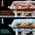 thumbnail image 2 of Bufetera De Acero Inoxidable Capacidad 11 Litros 1 Bandeja, 2 of 7