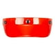 thumbnail image 1 of Protector de visera para casco de motocicleta, protector solar de cara abierta, reemplazo y 3 broches rojo, 1 of 8