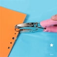 thumbnail image 5 of Handheld Small Single Hole Punch Comfortable Handle Compact Lightweight Handheld Hole Puncher for Home Office DIY, 5 of 5