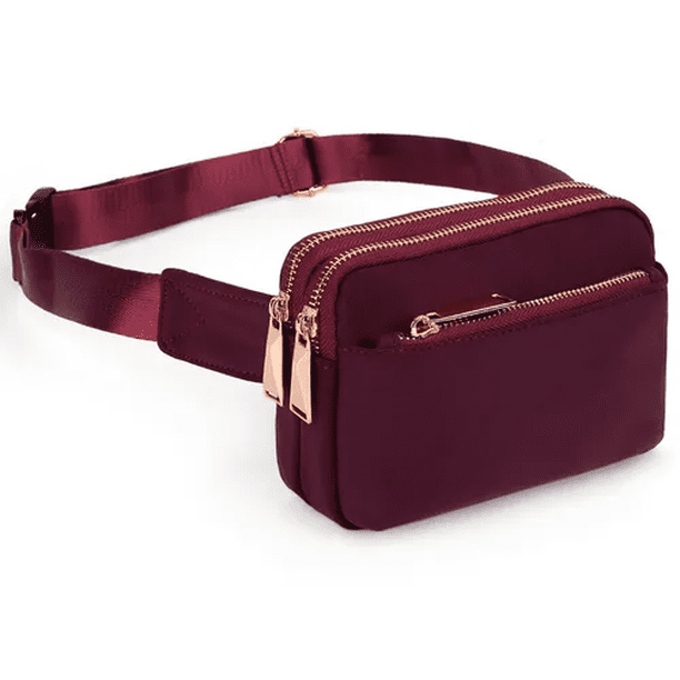 Cangurera Uto De Nailon Impermeable, Unisex Malubero Malu1057