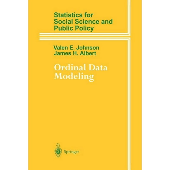 Statistics for Social and Behavioral Sci Ordinal Data Modeling, (Paperback)