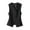 S, variant on Women Vest Coat Sleeveless Single-breasted Buttons Western Style Slim Fit Cardigan Suit Coat Pure Color V Neck Formal Business Style Lady Waistcoat