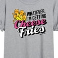 thumbnail image 3 of Mean Girls - Cheese Fries - Women's Oversized T-Shirt, 3 of 5