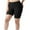Black, variant on Seductiva Shorts for Women Yoga Shorts for Women Plus Size Lightweight Biker Shorts Summer Elastic Waist Shorts Workout Leggings Shorts 2025 Summer Shorts for Women