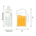 thumbnail image 5 of Big Dot of Happiness Cheers and Beers Happy Birthday - Beer Mug Decorations DIY Birthday Party Essentials - Set of 20, 5 of 5