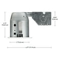 thumbnail image 4 of Globe Electric 3 in. White Swivel Recessed Lighting Kit (10-Pack), Bulbs Included, 90953, 4 of 4